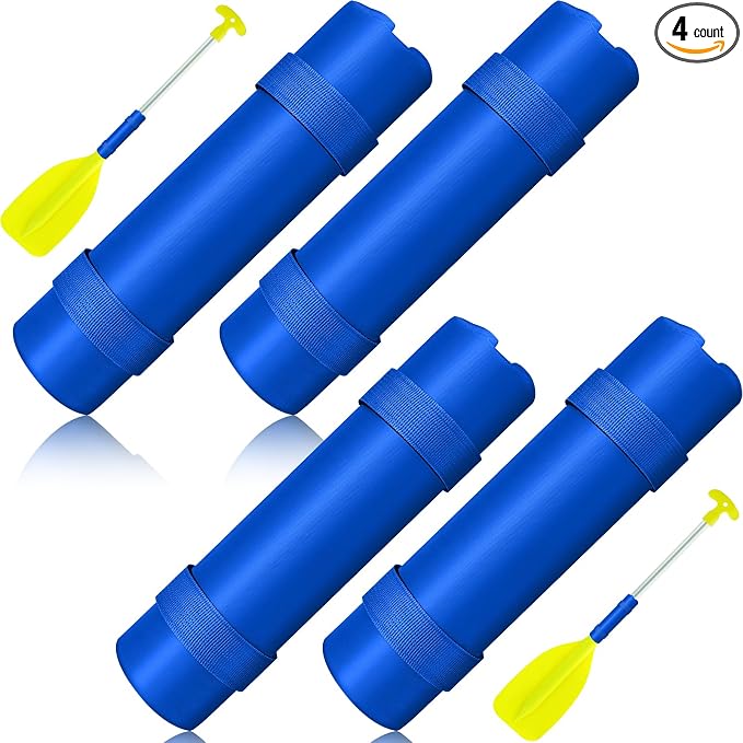 Deekin 2/4 Pack Paddle Float for Flotation Kayak Canoe Surf Paddleboarding Gifts - Prevent Paddle Sinking in Water