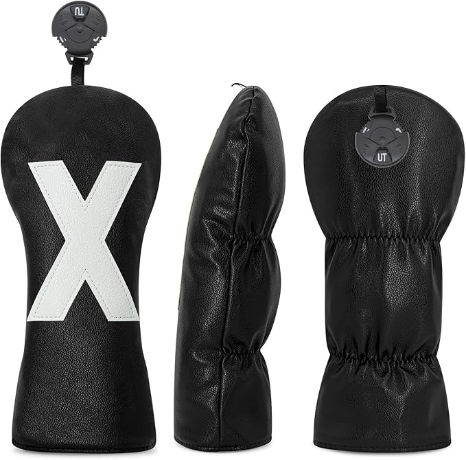 Premium Golf Head Covers - Golf Driver Head Covers, Protects Against Scratches and Damage, Specifically Designed for Fairway Woods.