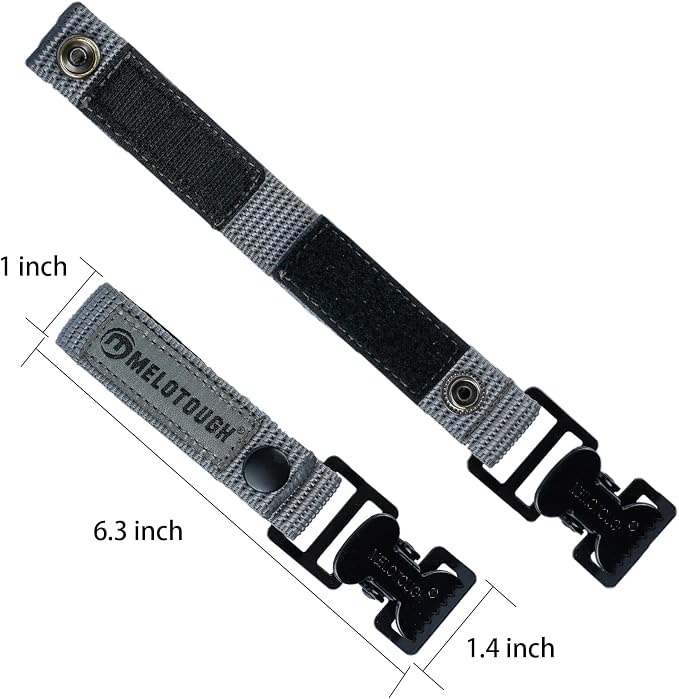 MELOTOUGH Work Glove Holder Glove Strap Quick Leash With Alligator Clip…