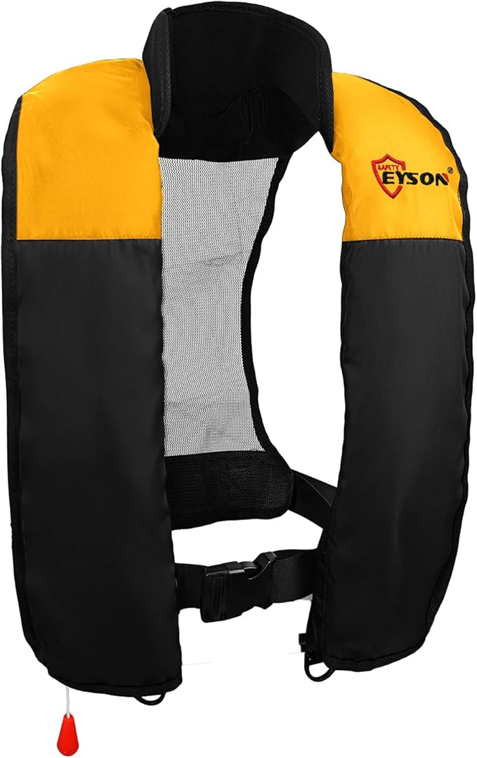 Automatic Inflatable Life Jacket,Preserver PFD for Adults,Life Vest for Adult,Supports Weight up to 330 pounds