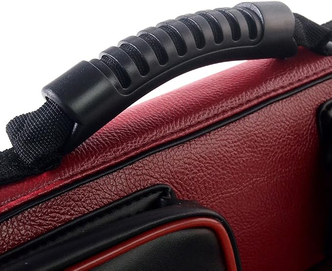 CUESOUL Soocoo Series 2x4/2x2 Hard Pool Cue Case -Holds 2 Cue Butt and 4 Cue Shafts,Four Color Available