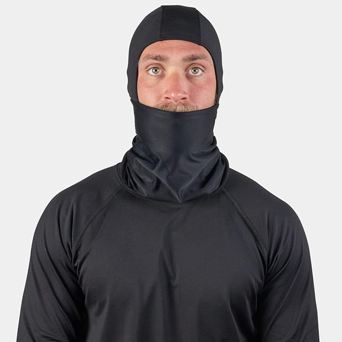 BLACKSTRAP Treble Hood Balaclava Ski Mask, Helmet Compatible, All Day Comfort, Adult Unisex