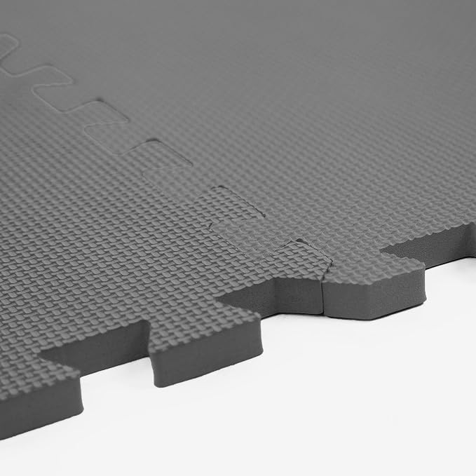 Flooring Inc's Puzzle Exercise Mats, EVA Foam Interlocking Floor Mats for Protective, Cushioned Workout Flooring for Home and Gym Equipment, Multiple Sizes & Colors