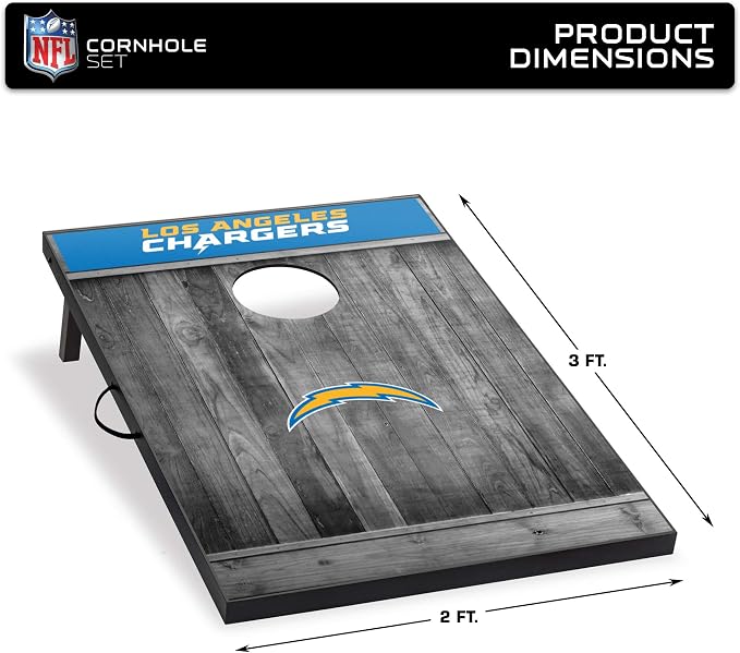 Wild Sports 2'x3' MDF Wood NFL Cornhole Set