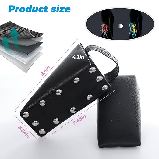 Fanwer SOT Blocks Chiropractic DeJarnette - chiropractor wedge for pelvis 2pcs, Great Support & Comfort