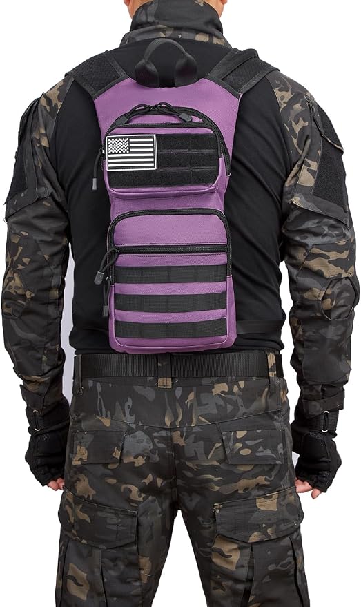 Insulated Hydration Pack Hiking Water Backpack Running Vest with 3L TPU Bladder Bag for Marathon Cycling Men