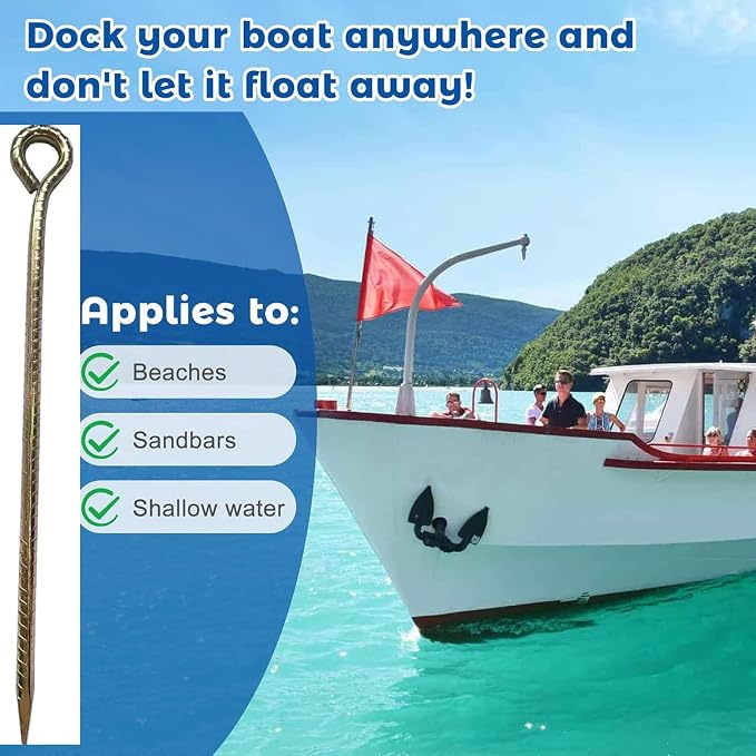 23 Inch Rebar Stakes,Metal Stake Ground,Ground Anchor,Heavy DutyTent Stakes,Baking Paint Metal Stakes,Tent Stake,Ground Stakes,0.5 Inch Diamete (10 Pack), Outdoor Travel