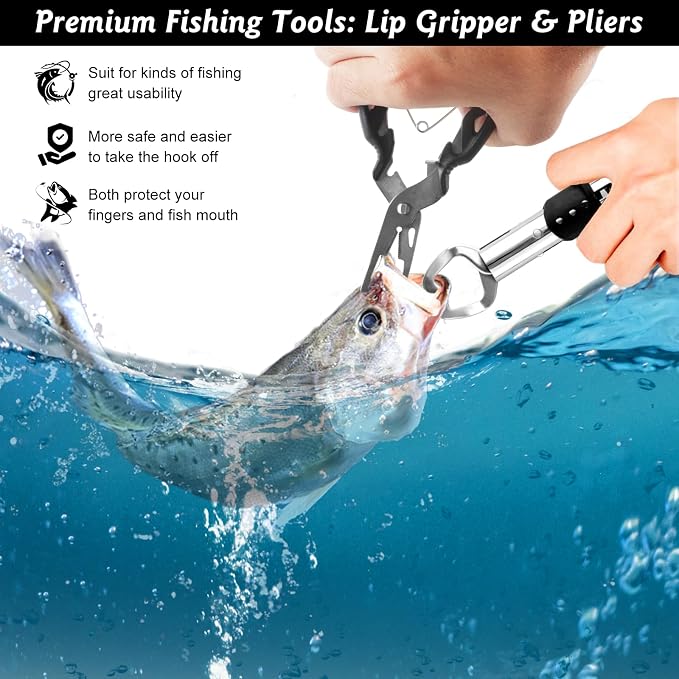 Ithmahco Fathers Day Fishing Gifts for Men Dad Unique, Funny Gifts for Fisherman Who Has Everything, Mens Fishing Gift for Birthday, Unique Gift for Fisherman Daddy Grandpa Brother Teen Boys