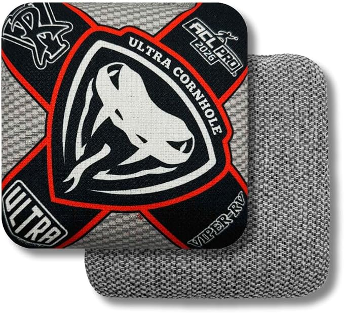 Bags Viper-RV Cornhole Bag Set - ACL Approved (Grey Carbon)