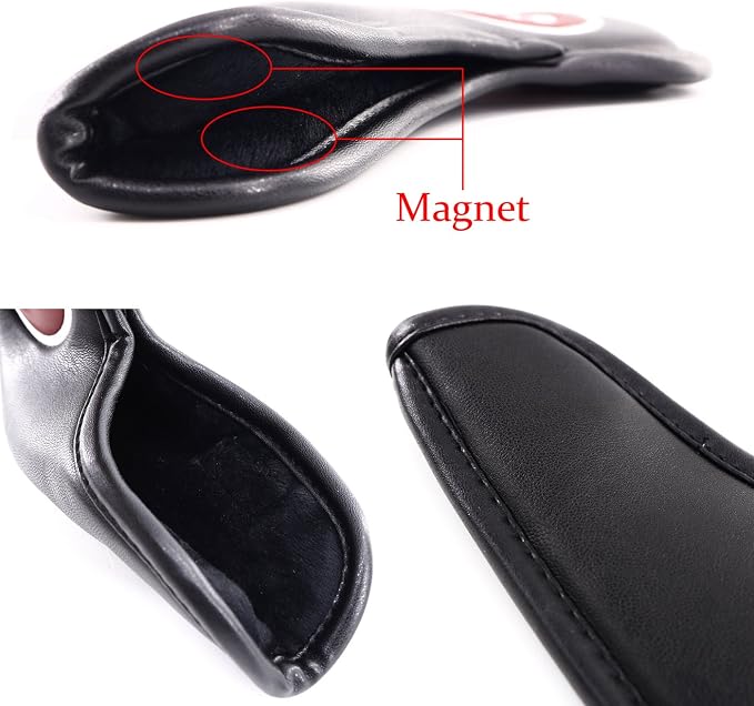 Craftsman Golf Magnetic Iron Headcovers Protective Cover with Large No. Available for Customize Name
