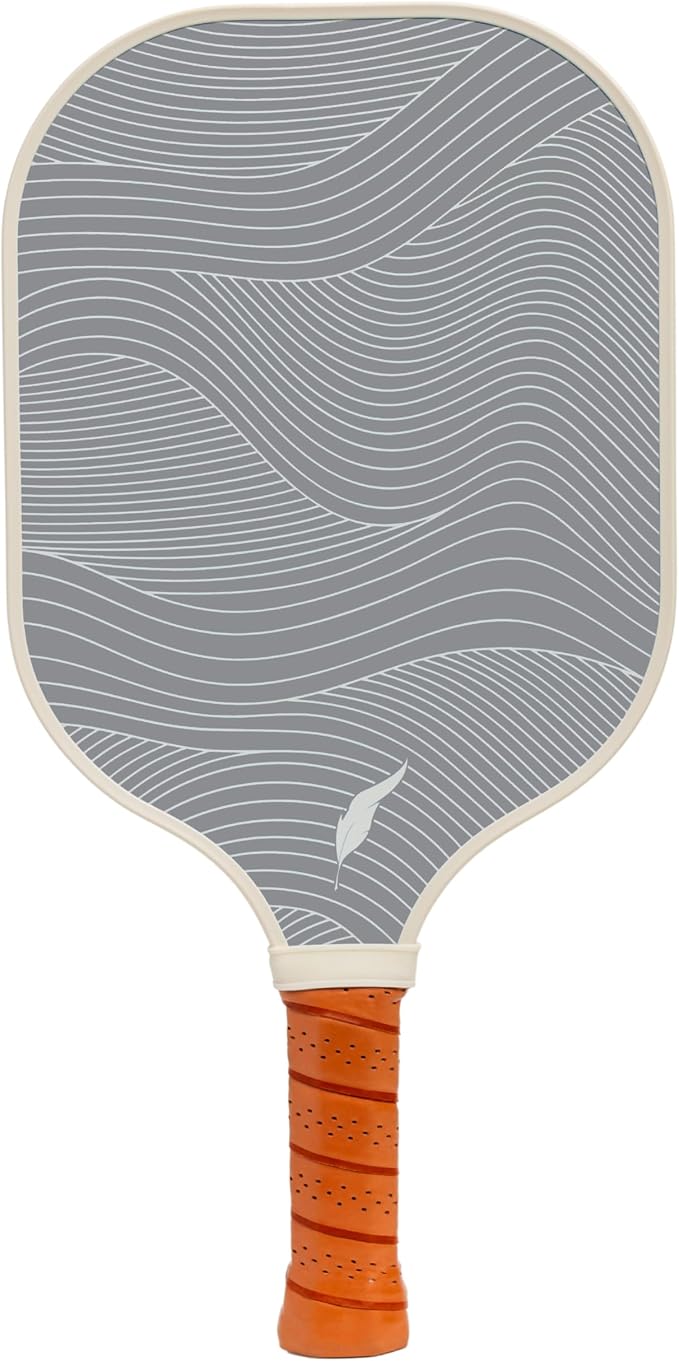Inscribe Premium Pickleball Paddle – Single or 2 Pack Set – Fiberglass Surface, Polypropylene Honeycomb Core, Lightweight with Comfort Grip for Men & Women