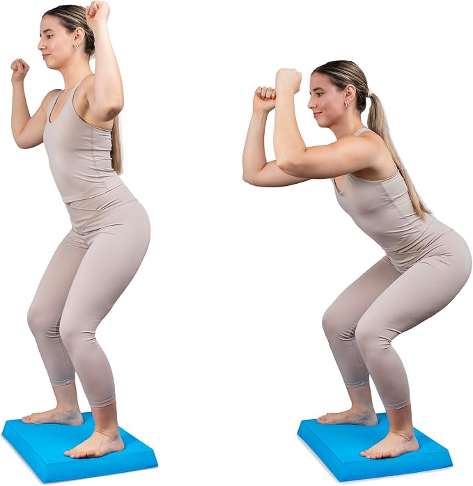 OPTP Pro Balance Pad - Soft Foam Balance Pads for Physical Therapy - Exercise Balance Pad and Workout Pad for Stability Training, Yoga, and Fitness