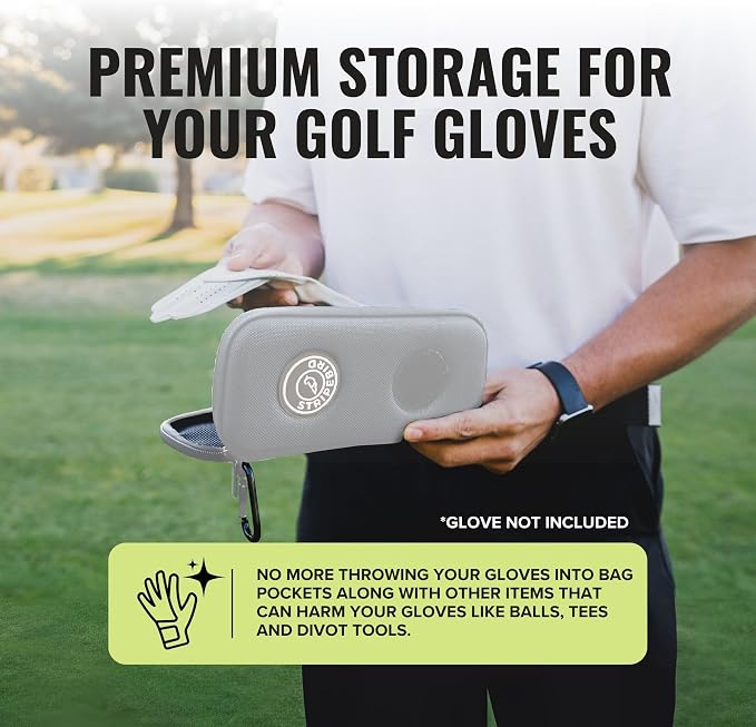 Stripebird - Performance Golf Gloves Case