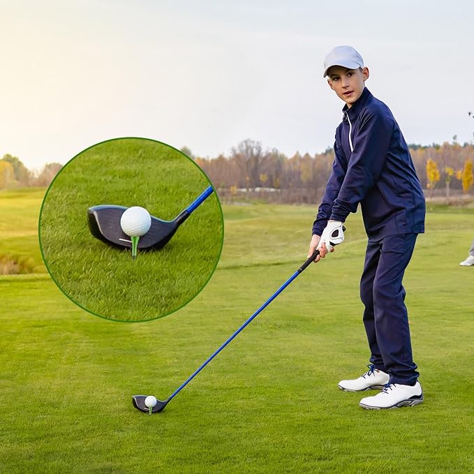 Vinsot 1000 Pcs Golf Tees Bulk 3-1/4'' Wooden Tees for Driving Range, Golf Club Accessories for Men Dad