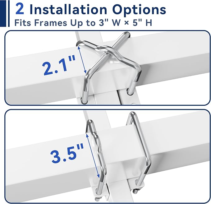 Boat Trailer Guide-ons, 40"/48" Adjustable Galvanized Steel Boat Guide Poles with PVC Pipes & Reflective Tape for Bass Boats, Center Console Boats, Ski Boats & Jon Boats, 2PCS
