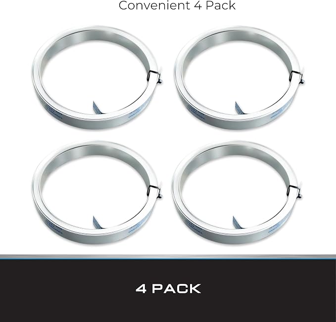 Tie Down | Certified G120 Galvanized Strapping - 1-1/4 inch x 37 feet Long | Securing Mobile Homes, Sheds, Tanks, and Reinforcing Outdoor Structures in High-Wind Areas (4 Pack)