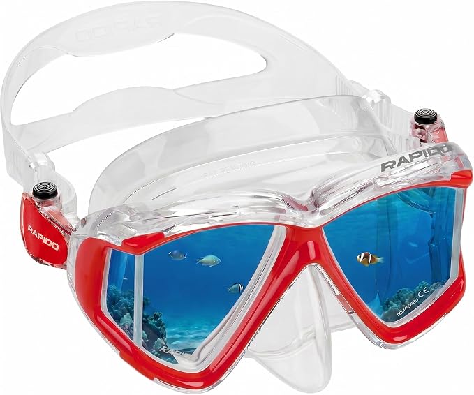 Rapido Panto-180 Four Lens Mask and Snorkel Combo
