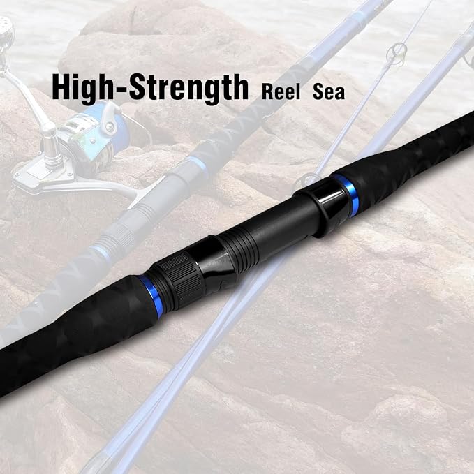Fiblink Surf Spinning Fishing Rod Carbon Fiber Travel Fishing Rod(9-Feet &11-Feet & 12-Feet & 13-Feet & 15-Feet)