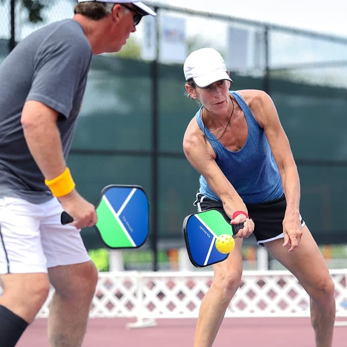 Hajimari Pickleball Paddle x1 - USAPA Approved, Carbon Fiber Craftsmanship | Lightweight Design with Polypropylene Core | Comfort Grip for Enhanced Play