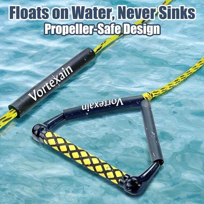 75ft Wakeboard Rope with Handle for Wakeboarding Waterskiing and Wakesurfing