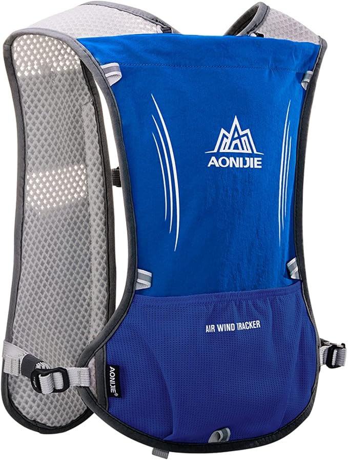 AONIJIE Hydration Vest Pack Backpack 5L 5.5L Marathoner Running Vest Race Hydration for Women and Men Trail Run Hiking Jogging
