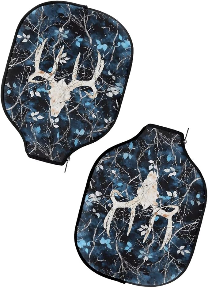 Pickleball Paddle Covers Only for Men and Women Zipper Closure Protection and Decoration
