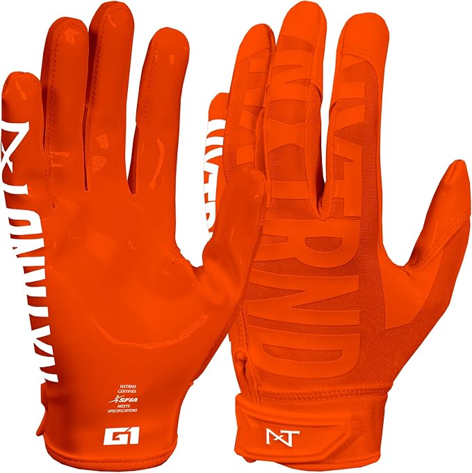 Nxtrnd G1 Pro Men's Football Gloves, Adult Sticky Receiver Gloves