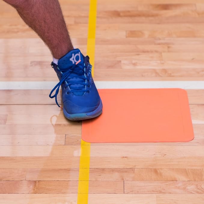 Champion Sports Throw Down Base Sets – Durable Baseball & Softball Practice Bases for Indoor & Outdoor Training