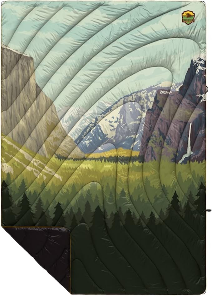 Rumpl Original Puffy National Park Blanket for Camping and Outdoors, Yosemite - V1