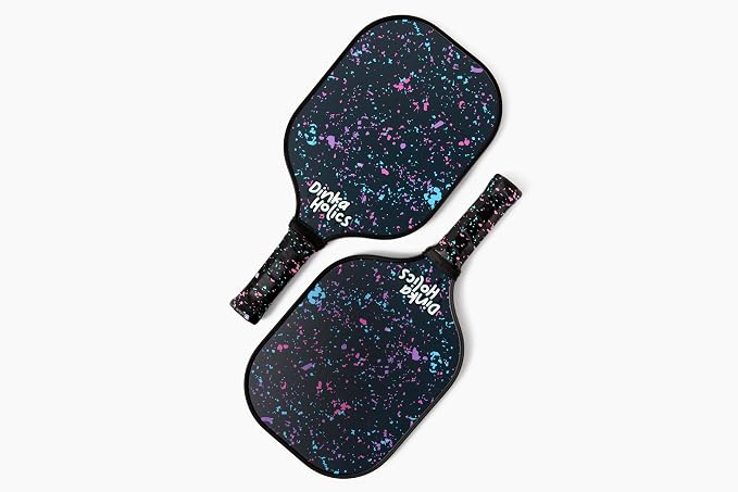 Carbon Fiber Pickleball Paddle – 16mm PP Honeycomb Core, Lightweight 220–235g, Comfortable Grip, Durable Design for Control & Power, Fun Designs