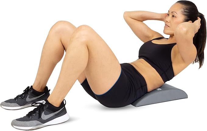ProsourceFit Abdominal Ab Mat 15x12, High Density Core Trainer for Workouts, Conditioning, Posture Support, and Crunch Exercises; Home Fitness Equipment