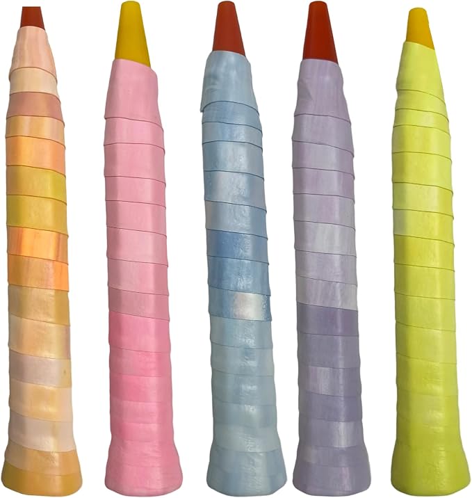Gradient Colors Ultra Thin Tacky Overgrips,Tennis/Badminton/Pickleball/Paddle 24/48 Pack,Comfort Grip Tape,Absorb Sweatbands Anti Slip