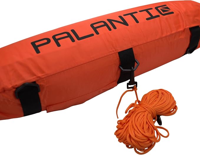 Scuba Choice Spearfishing Buoy Float with Dive Flag - High-Visibility, Durable 420D Nylon Cover, PVC Bladder for Scuba Diving & Freediving