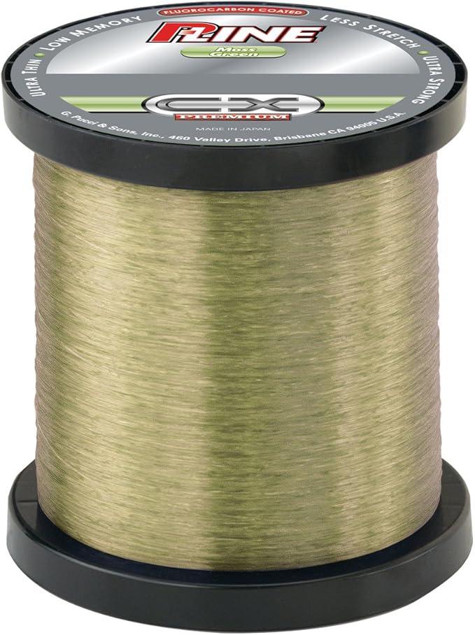 P-Line CX Premium Fishing Line 3000 YD Bulk Spool