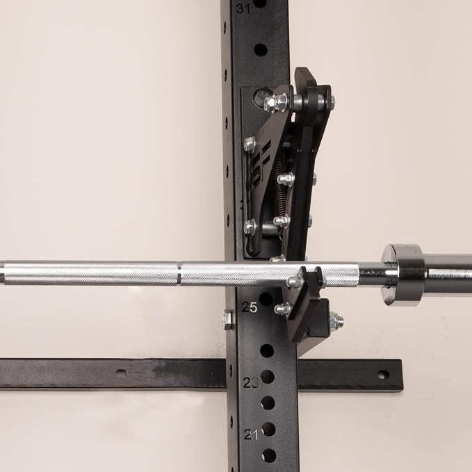 Fitvids Upgraded Adjustable Jammer Arms, Lever Arms, Monolift Attachments Rated 600 LB Per Arm, Fits Racks at All Post Sizes and Hole Sizes, Pair