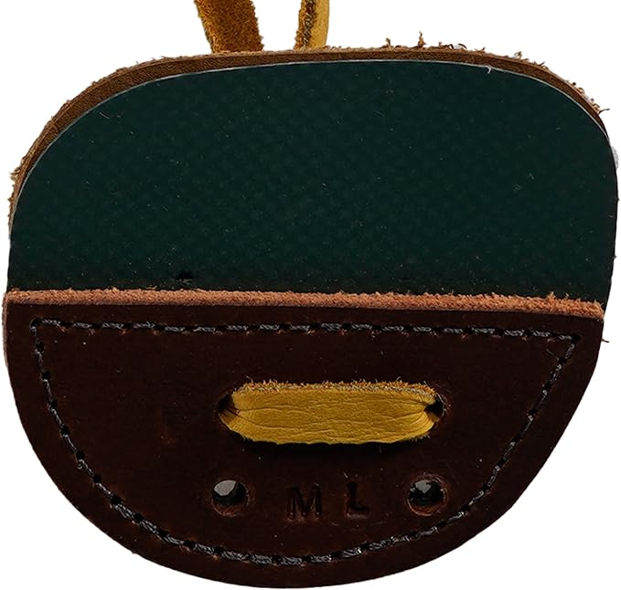 Hornet 3-Under Duratab – Handmade USA Leather Finger Tab for Traditional Archery (Bison & Elk) - Available in Medium or Large Sizes – Right or Left Hand Options