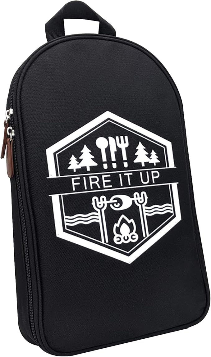 BOMKI Grilling and Camping Cooking Utensils Set for The Outdoors BBQ - Camping Utensil Set Camping Kitchen Set Cookware Accessories with Case Camping Essentials Camping Stuff Camp Cooking Set