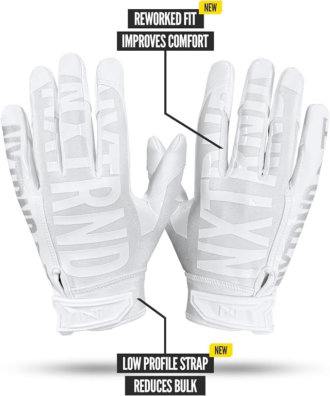Nxtrnd G1 Pro Men's Football Gloves, Adult Sticky Receiver Gloves