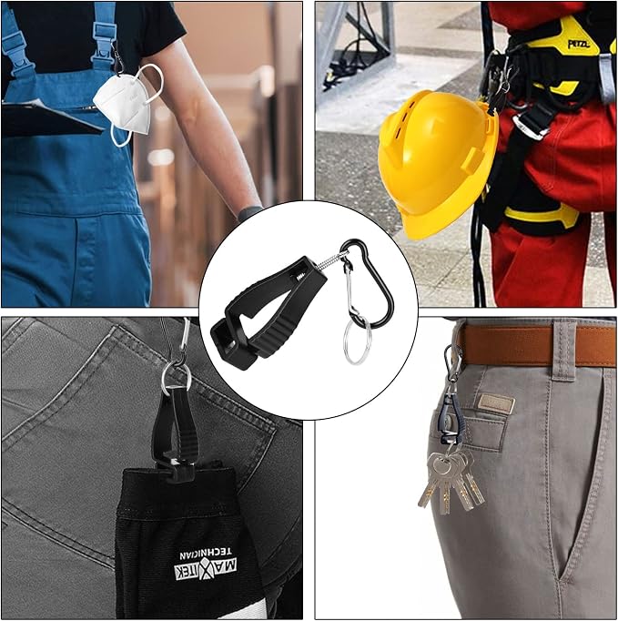 Glove Clips for Work Glove Holders, Glove Holder Clip Gloves Clip for Construction