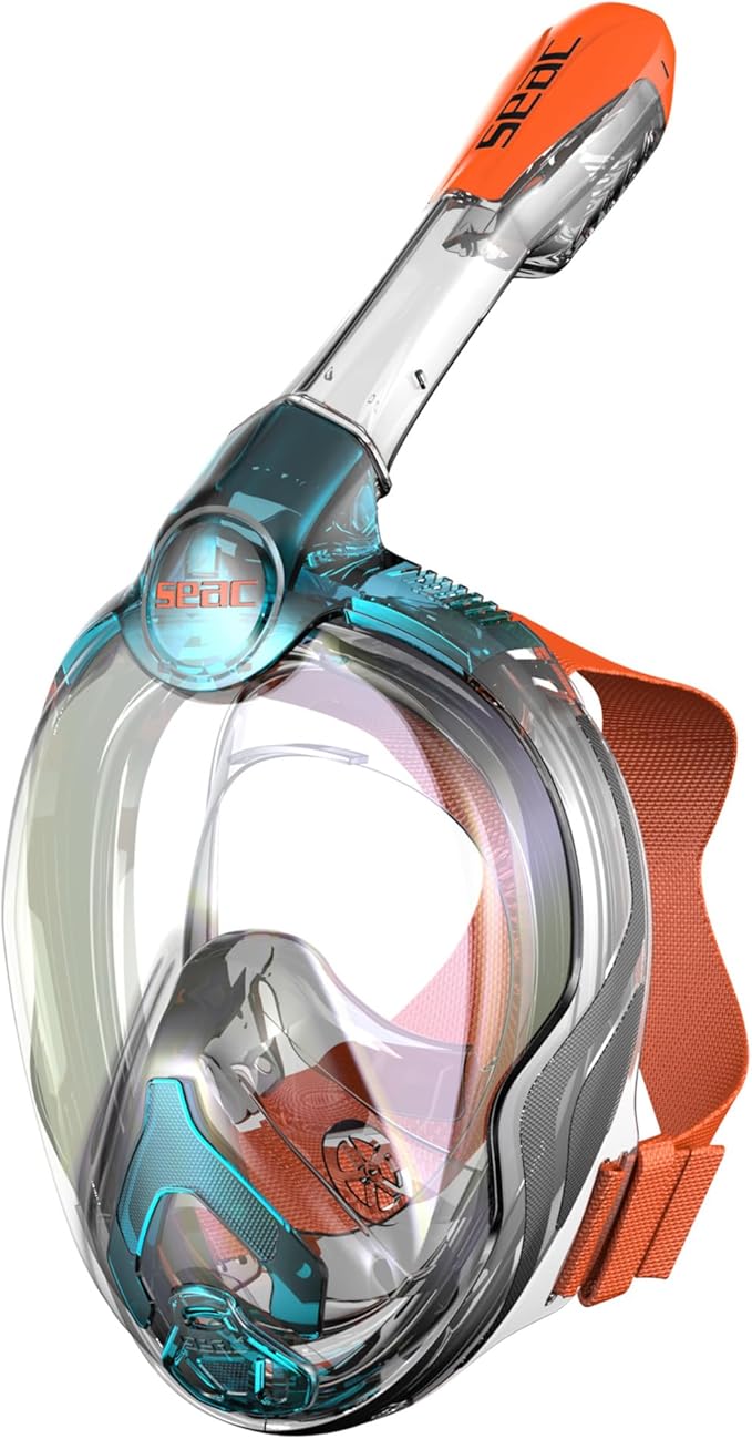 SEAC Magica Full Face Snorkeling Mask Comfortable for Smaller Faces