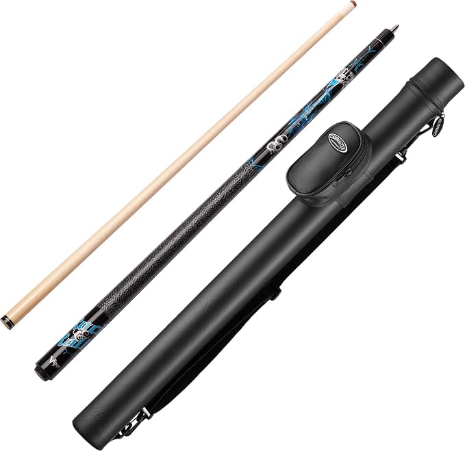 Viper by GLD Products Underground Rock & Roll Cue and Casemaster Q-Vault Supreme Black Cue Case, Muti