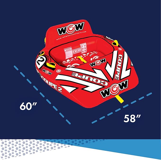 Wow Coupe Cockpit Inflatable Boat Towable Tube