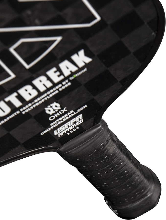 Onix Outbreak Pickleball Paddle Reinforced by TeXtreme® Technology for Improved Performance and Stronger Play