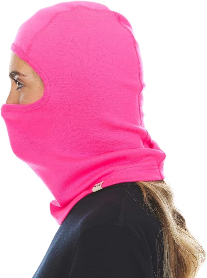 100% Merino Wool Balaclava - Winter Ski Mask - Face Mask - Cold Weather Gear
