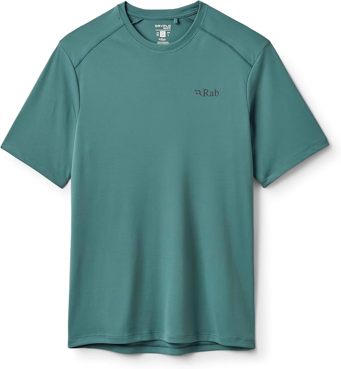Rab Men's Force Tee - Lightweight T-Shirt for Hiking, Climbing, & Trail Running