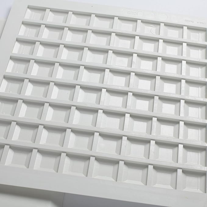 Champro Base Set - 4 Waffle Bottom Rubber Baseball, Softball, Kickball Throw Down Style Bases, Small (B026B) WHITE