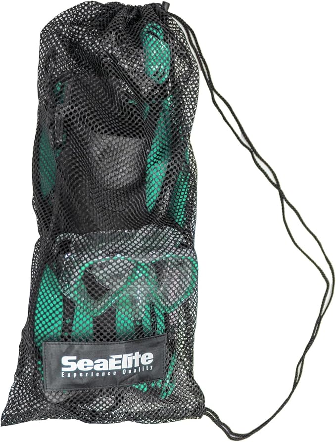 Sea Elite Starter Mask, Fin and Snorkel Package Two-Lens