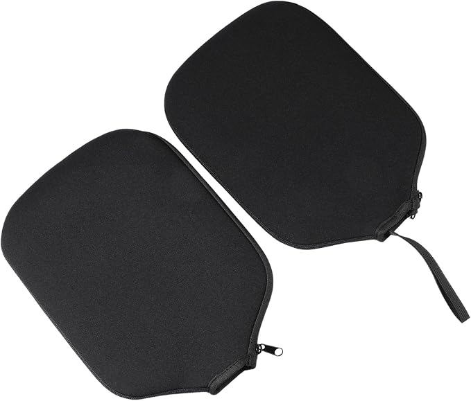 Milisten 2-Pack Pickleball Paddle Sleeves Waterproof Neoprene Racket Covers Storage Pouch Portable Beach Tennis Paddle Holder for Outdoor Sports