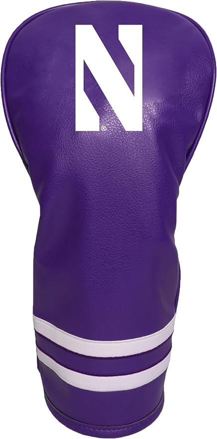 Team Golf NCAA Vintage Driver Golf Club Headcover (Printed), Form Fitting Design, Retro Design with Fleece Lining for Extra Club Protection