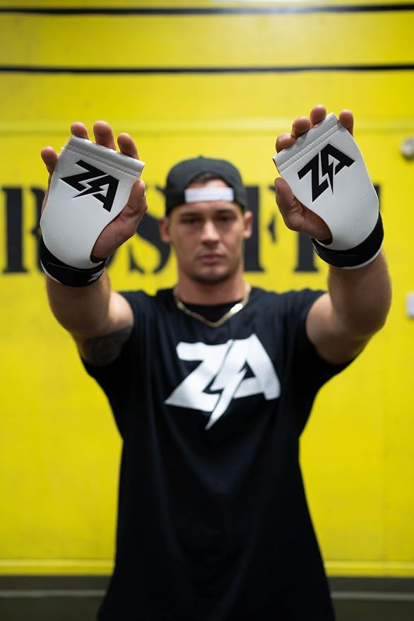 Chalky Grips for Cross Training and Gymnastics, for Pull-ups, WODs- Hand Protection for Muscle-ups & Toes-to-Bar with Wrist Support